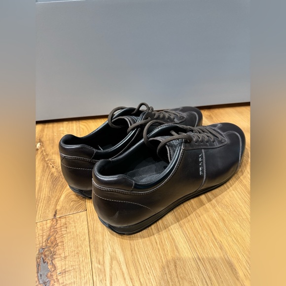 Prada Leather Sneaker - Brown US8 - Picture 3 of 9